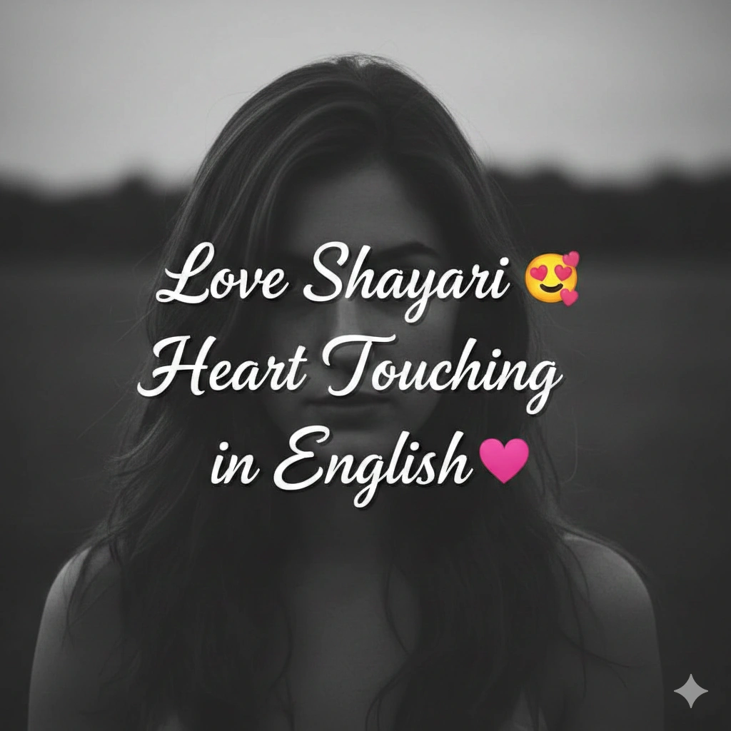 Love Shayari ❤️ Heart Touching in English Love Shayari ❤️ Heart Touching in English